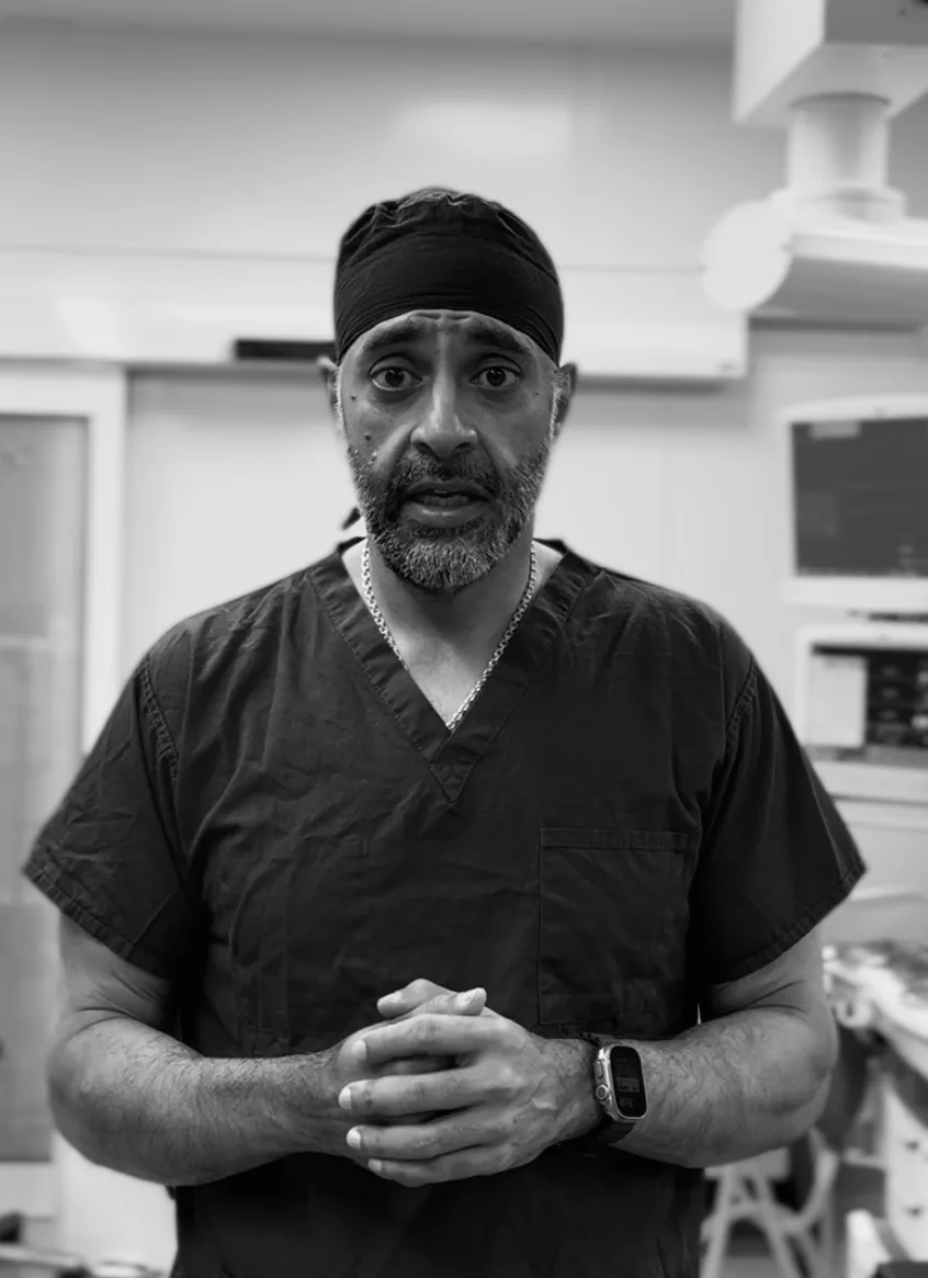 Professor Tony Kochhar in theatre